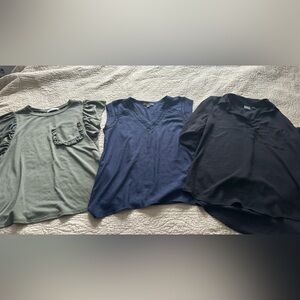 Women’s dress shirt bundle of 3